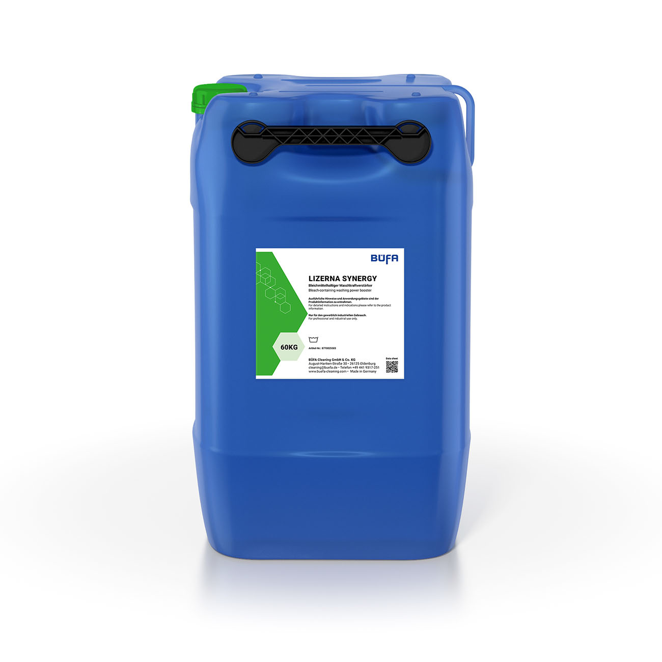 Lizerna Synergy: Bleekmiddelhoudende waskrachtversterker 60 KG - BÜFA