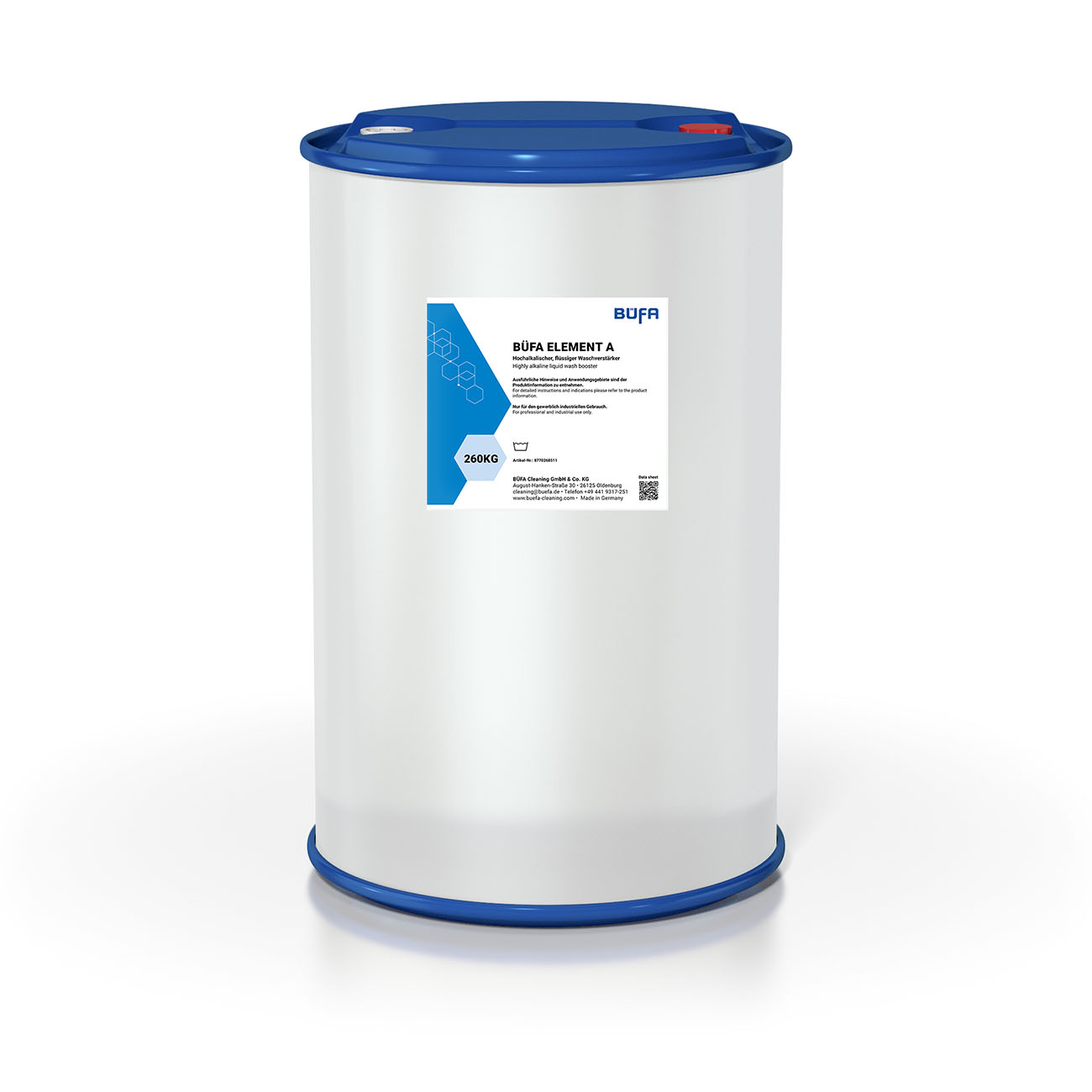BÜFA Element A: Hochalkalischer, flüssiger Waschverstärker für das BÜFA Elements System 260 KG - BÜFA