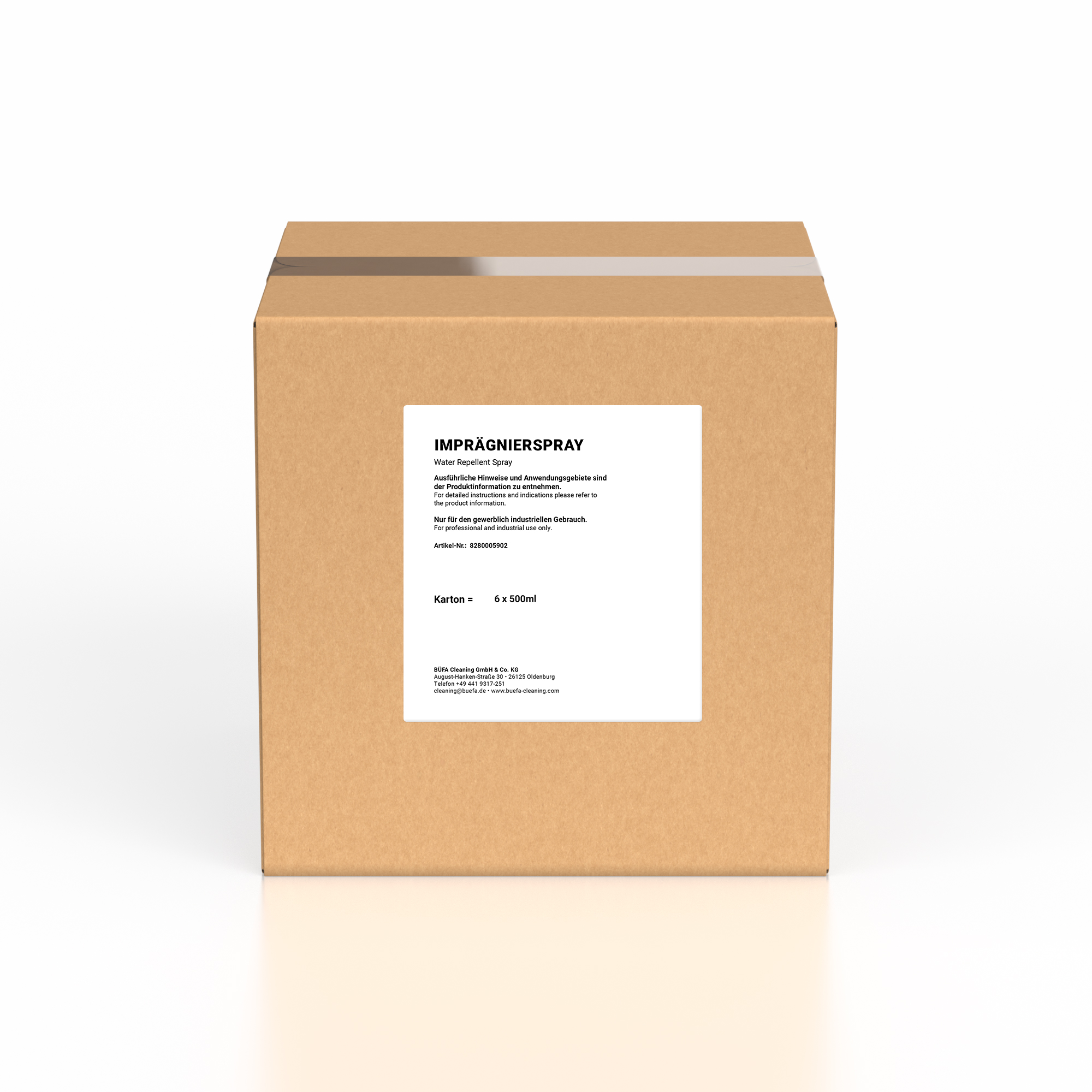 Waterdicht makende spray: Waterdicht makende spray 1 MAAND - BÜFA