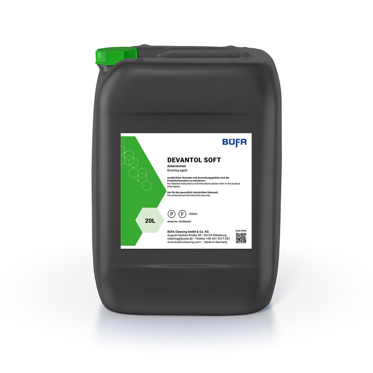 Devantol Soft: Anbürstmittel 20 L - BÜFA