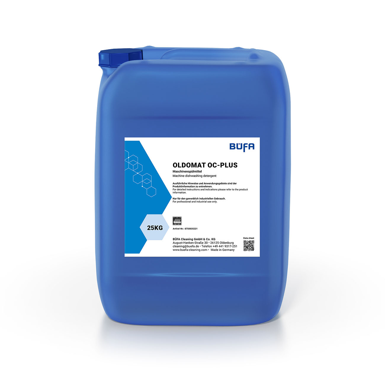 Oldomat OC-Plus: Maschinenspülmittel 25 KG - BÜFA