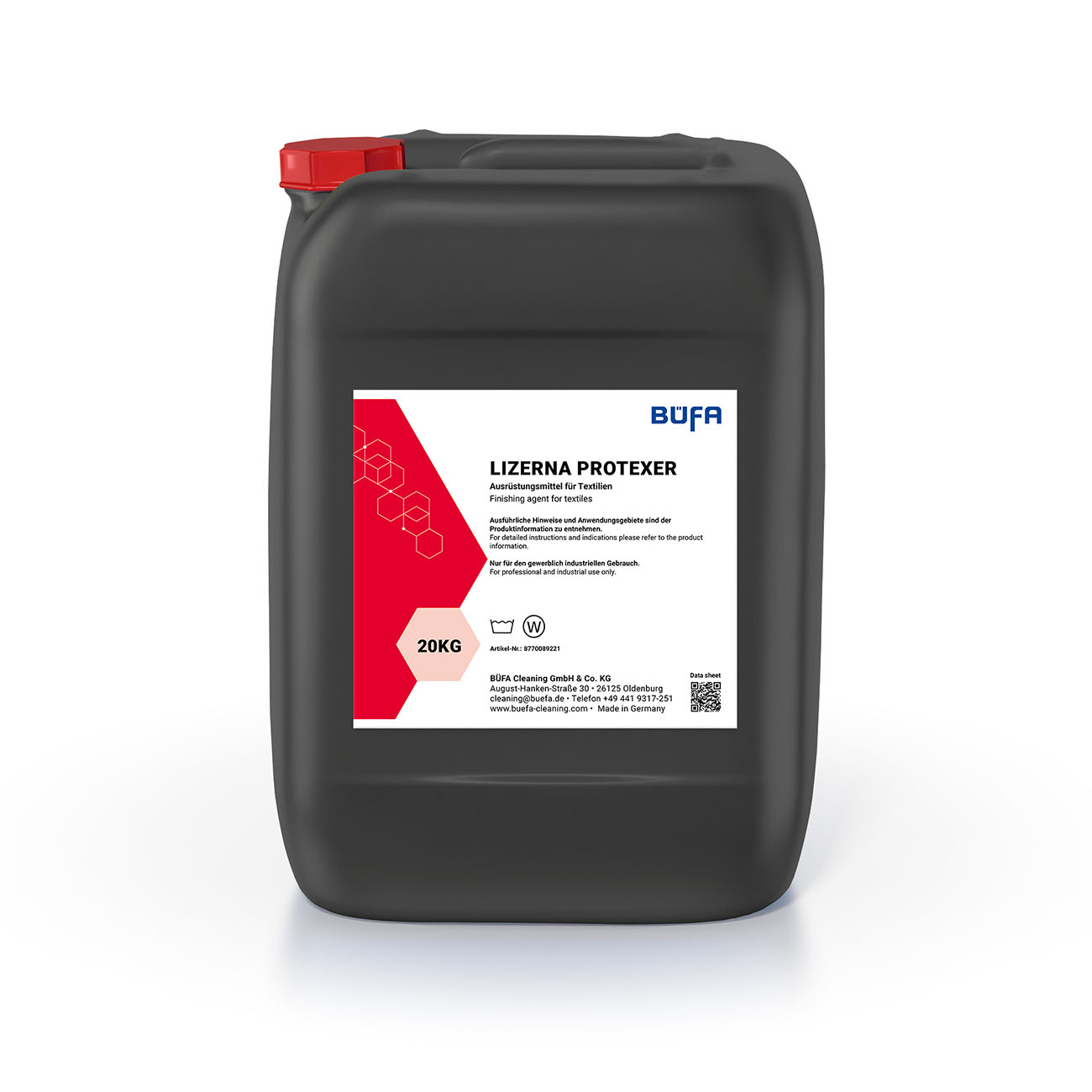 Lizerna Protexer: Appreteermiddel voor textiel 20 KG - BÜFA